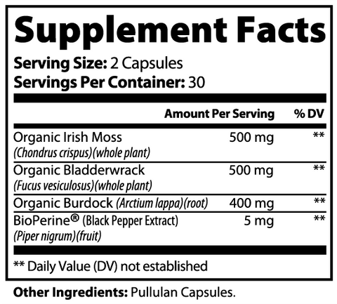 Sea Moss - 6 Months
