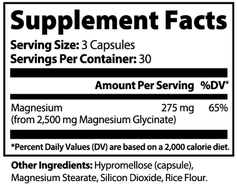 Magnesium Glycinate - 3 Months
